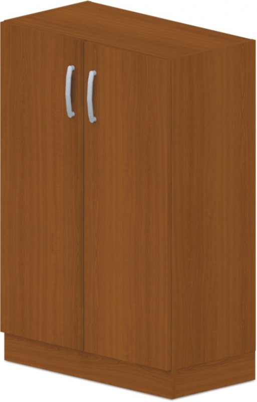 Skříň policová, dvířka 80x42x117,5cm - Šedá