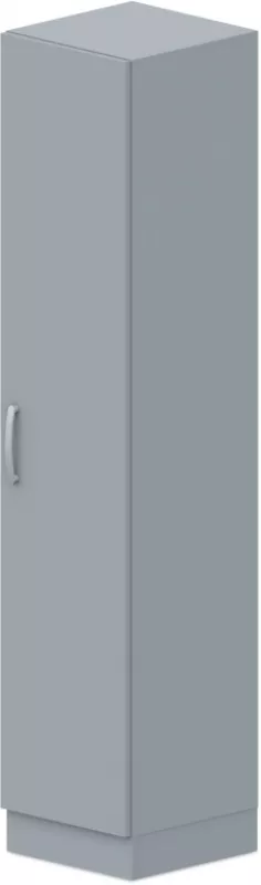 Skříň policová, dvířka 40x42x187,5cm - Wenge