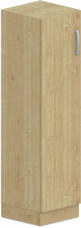 Skříň policová, dvířka 40x42x152,5cm - Šedá