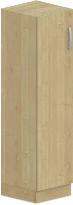 Skříň policová, dvířka 40x42x152,5cm - Bílá