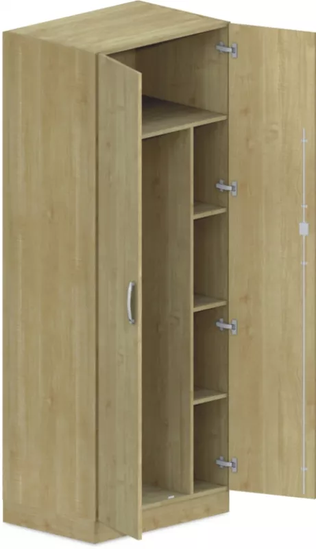 Šatníková skriňa 80x57x210cm - Buk