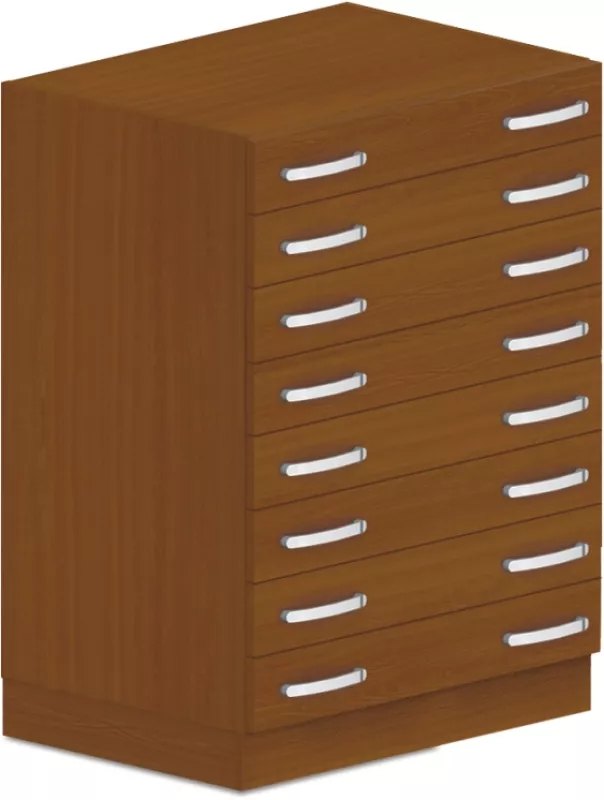 Zásuvková skříň na léky 80x57x107cm - Šedá