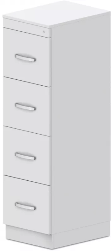 Registračná skriňa 43x57x151cm - Biela