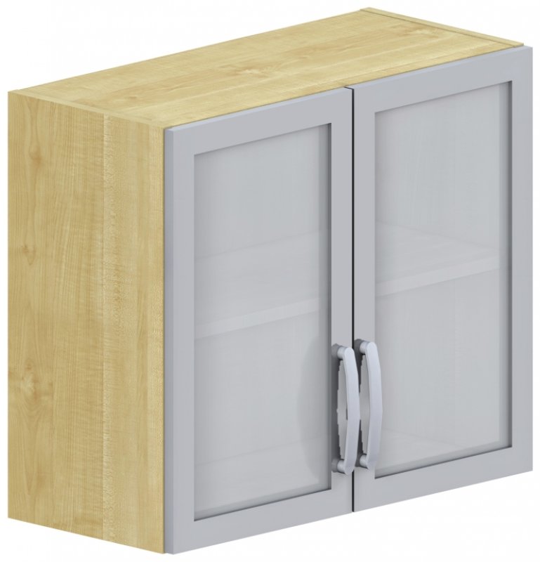 Horní skříňka dvoudveřová 70x32x60cm - Šedá