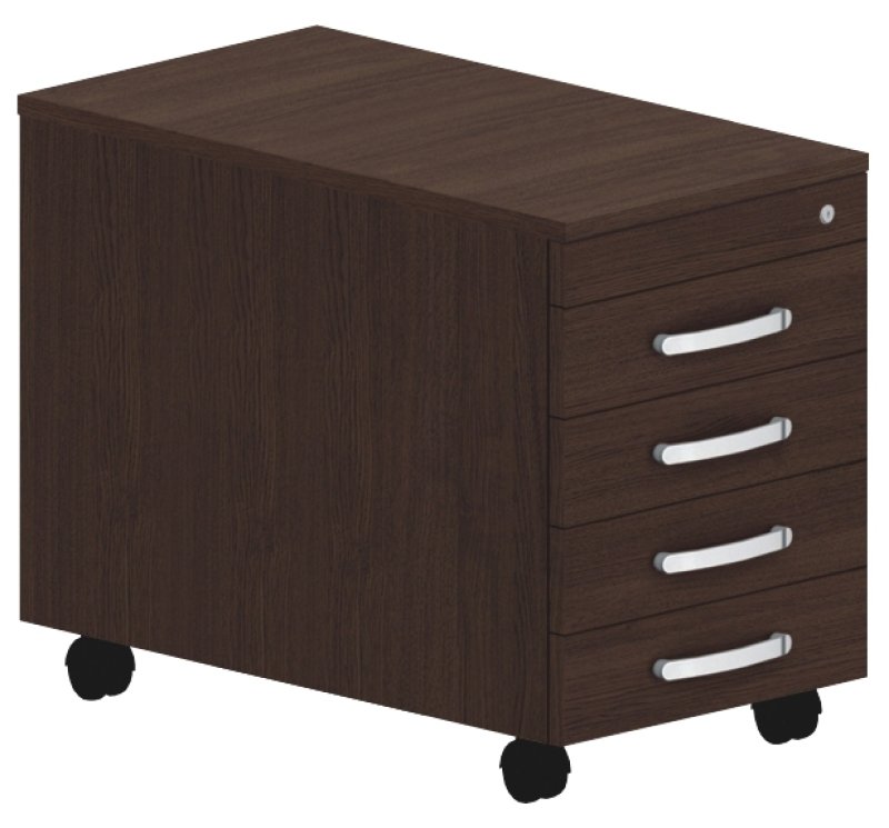 Mobilní kontejner 43x80x59,5cm - Šedá