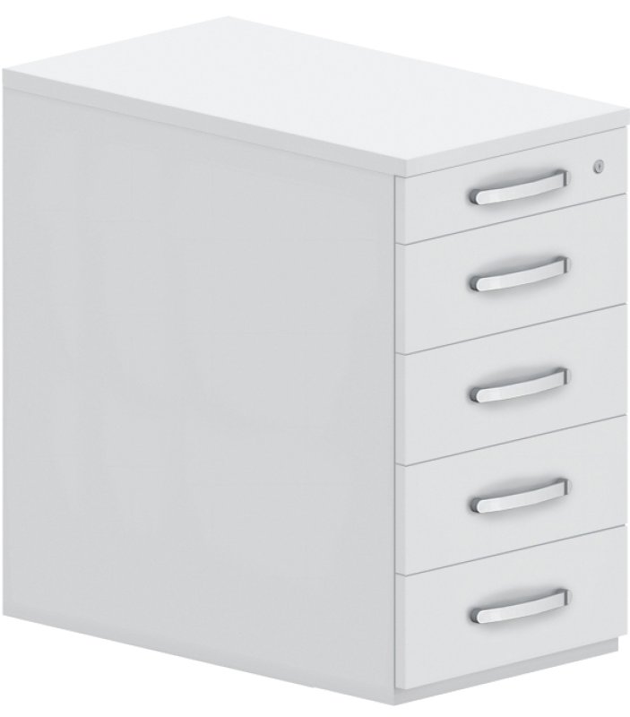 Stolový kontejner 43x80x75cm - Šedá