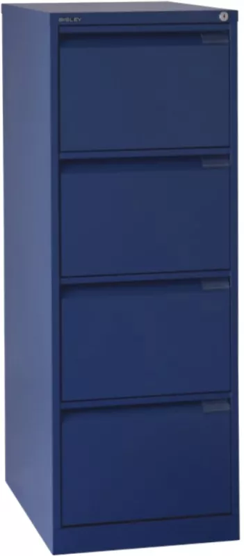 Kovové kartotéky BISLEY  - Žlutá RAL 1018