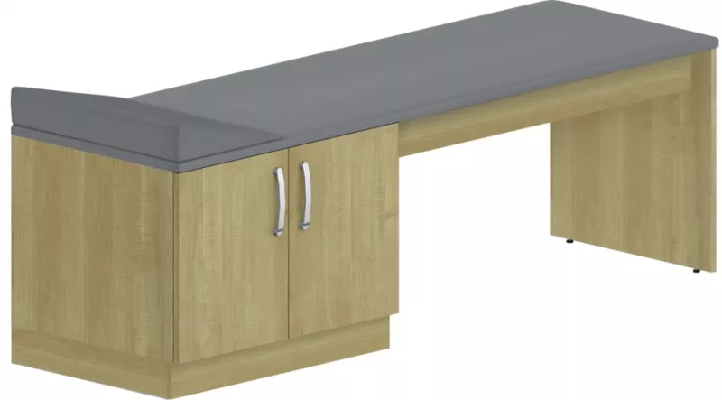 Vyšetrovacie lehátko 195x60x60cm - Buk