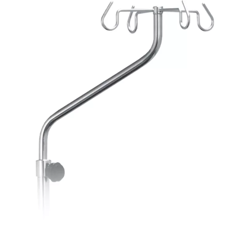 Infuzní stojan zahnutý teleskopický