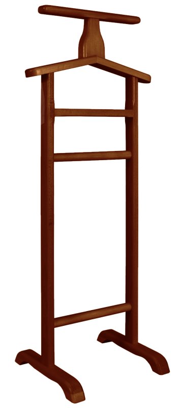 Němý sluha z bukového dřeva výška 115 cm - Buk-přírodní