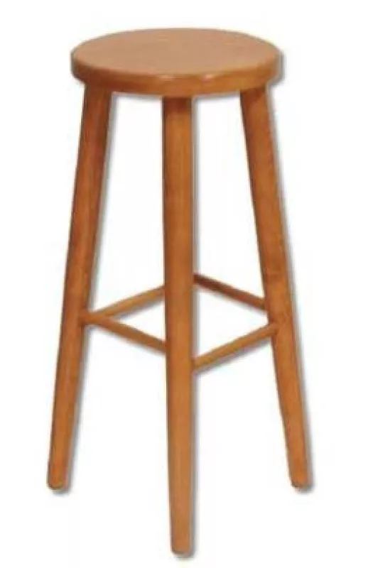 Dřevěný taburet (70 cm)  - Olše