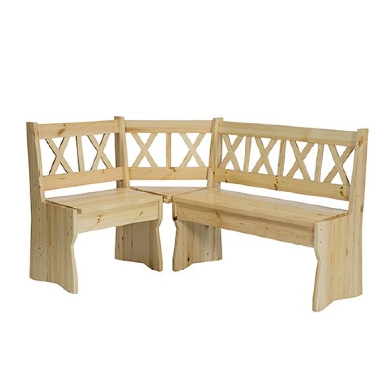 Jídelní lavice 150x110x92cm - Šedá