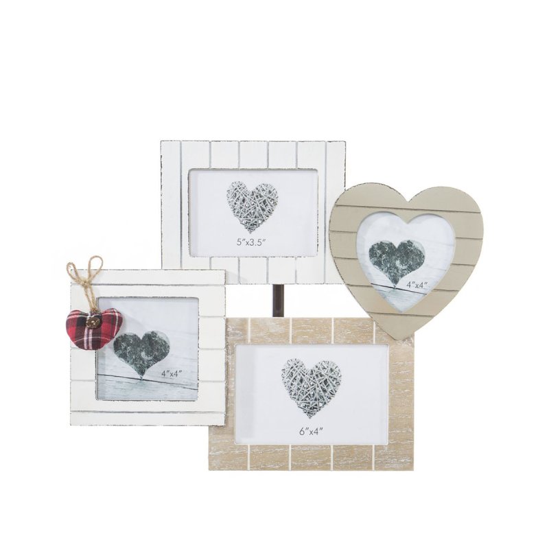 Dekorační fotorámeček 37x31cm - Bílá - POSLEDNÍ KUSY