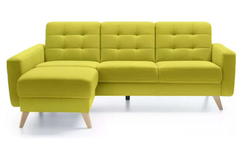 NAPPA rohová sedací souprava 222x156x87 - Zelená