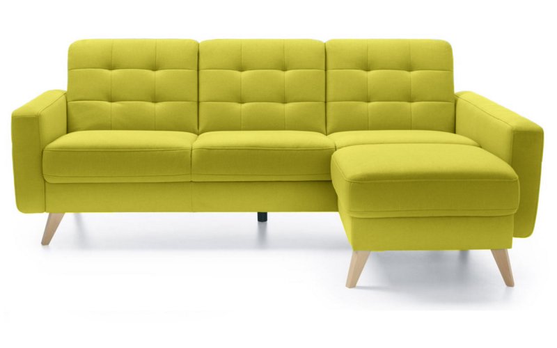 NAPPA rohová sedací souprava 222x156x87 - Šedá