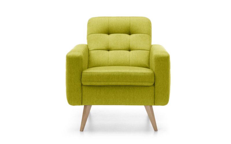 Křeslo NAPPA 81x78x87 - Žlutá