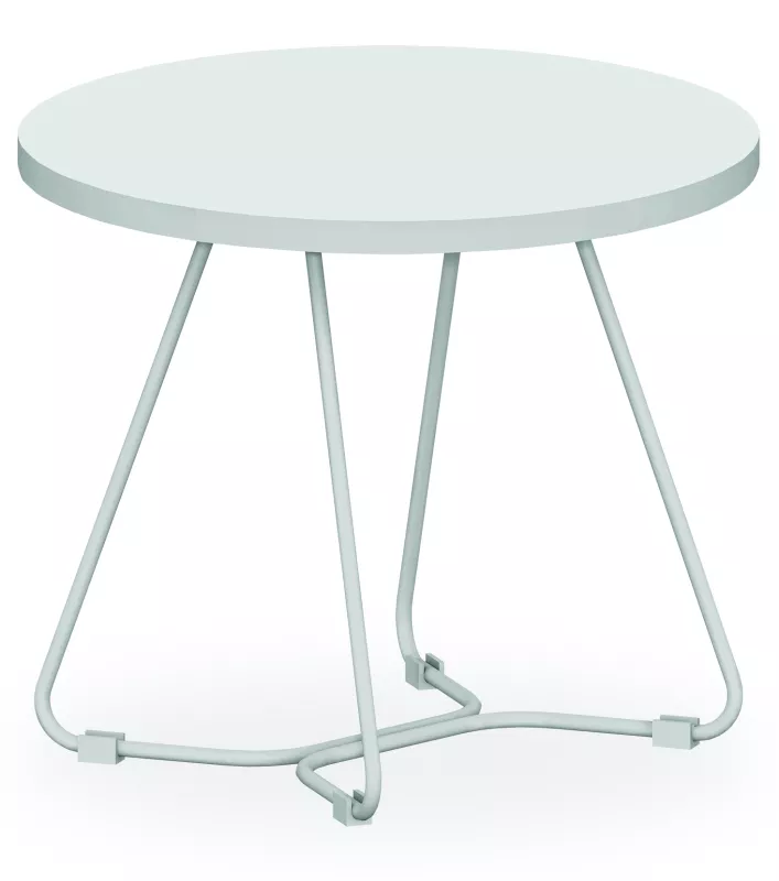 Konferenčný stolík pr.55cm - Biela