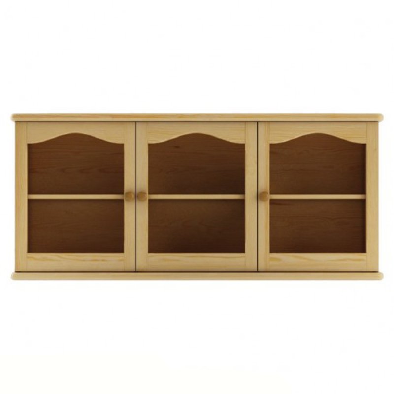 Kuchyňská skříňka z masivní borovice 131x30x60cm - Šedá