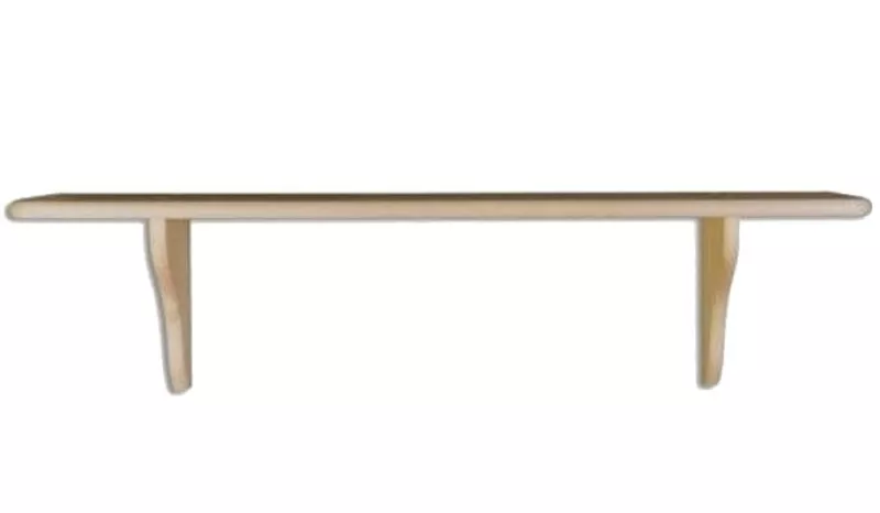 Police 100x20x25cm - Šedá