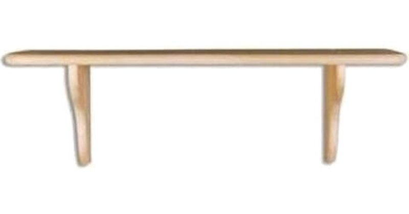 Police 80x20x25cm - Šedá