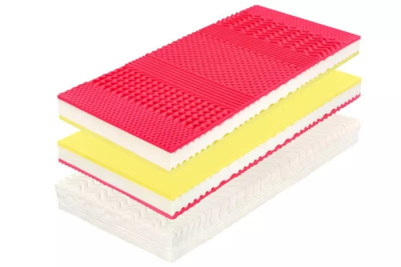 Matrace pěnová oboustranná s rozdílnou tuhostí stran Riviera Plus - 90x200