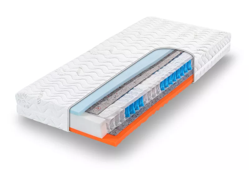 Ortopedická oboustranná matrace Kontakt Bambus - 90x200