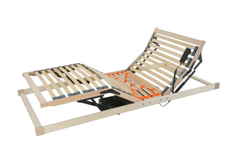 Lamelový motorový rošt s dálkovým ovládáním  Ergo Black Moto -100x200