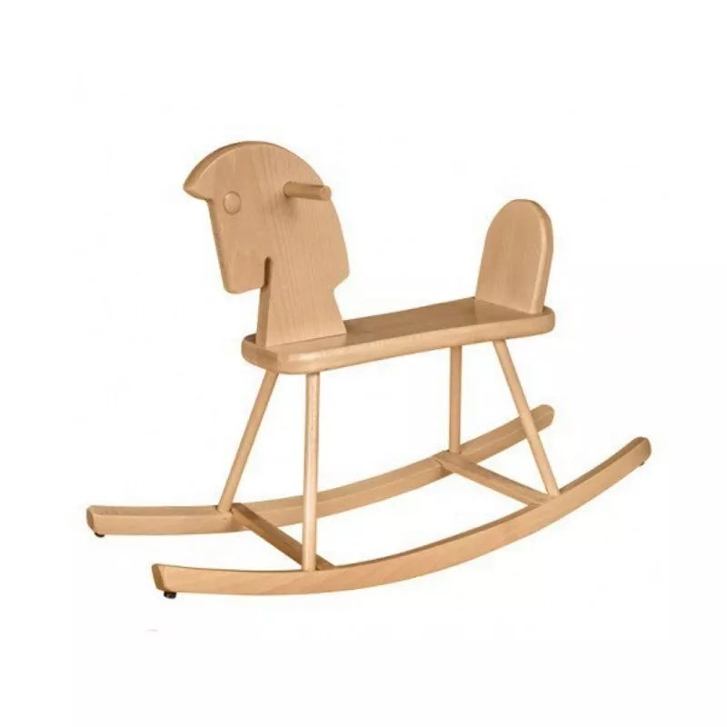Houpací kůň z masivního buku