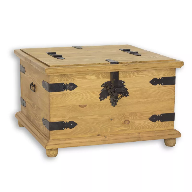 Truhla  z masivní borovice 75x48x75 cm - Rustikal