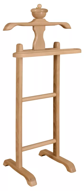 Němý sluha z bukového dřeva výška 116cm - Buk-surový