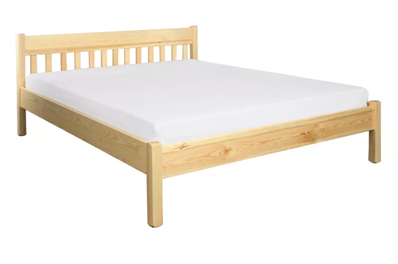 Posteľ z masívnej borovice, jednolôžko 120x200cm - Borovica