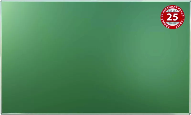 Zelená tabule KERAMIC STANDARD 400x120 cm