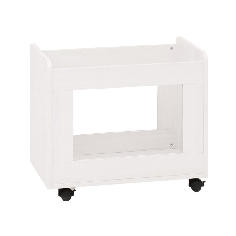 Vozík na hračky - Bílá