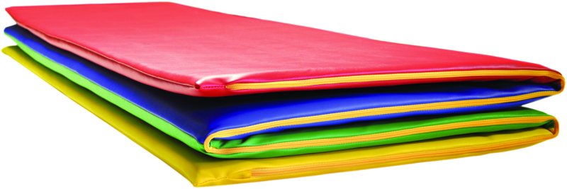 Skládací velký koberec - barevný