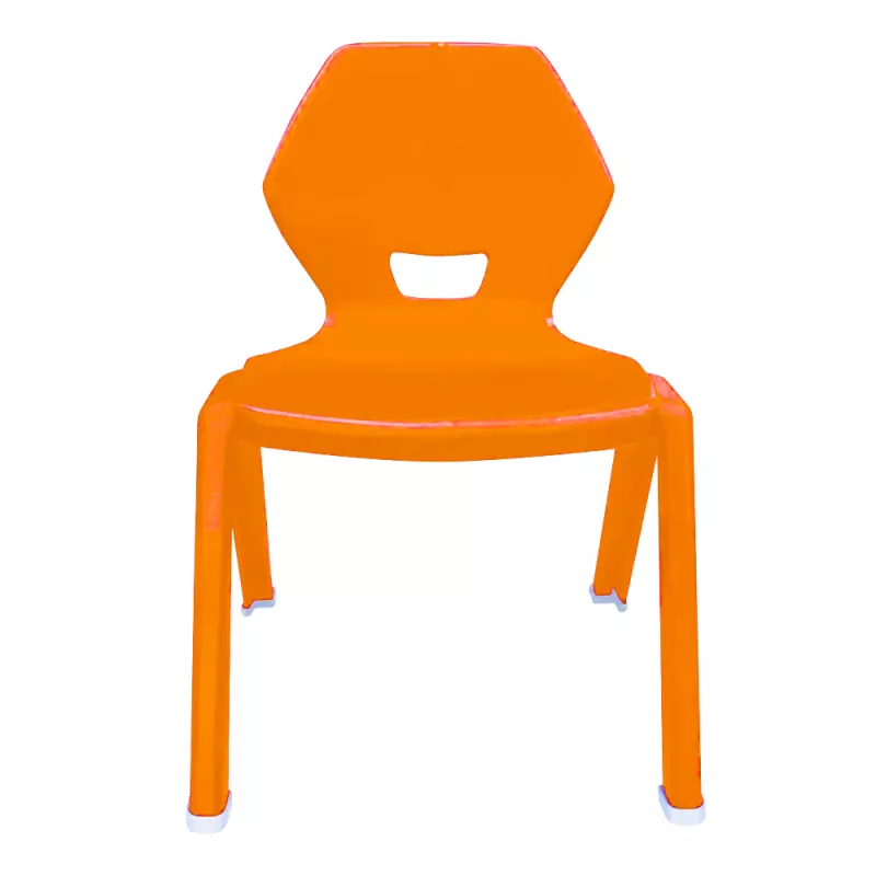 Dětská plastová židlička DIAMOND LITTLE vel. 2 - Oranžová