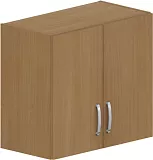 Skříňový nástavec s dvířky 80x42x72,2cm - Bílá