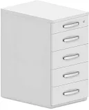 Stolový kontejner 43x58x75cm - Wenge