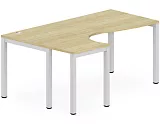 Stůl pracovní Apolo - podnož  180x120cm - Bílá
