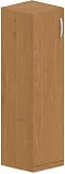 Policová skříň, dvířka 40x42x145cm - Buk bílý