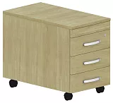 Mobilní kontejner 43x80x59,5cm - Bílá