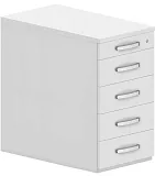 Stolový kontejner 43x80x75cm - Wenge