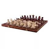 Šachy dřevěné z bukového dřeva 54x54cm