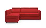 EDEN rohová sedací souprava, orientace levá strana 225x165x94 - Červená