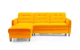 ELIO rohová sedací souprava, orientace levá strana 230x173x94 - Žlutá