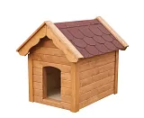 Psí bouda BRUNO z masivního smrkového dřeva 80x117x88cm - Týk