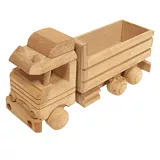 Maketa auto z masivního buku