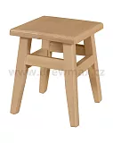 Dřevěný taburet v. 32 cm - Buk