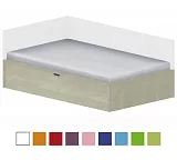 Dětská postel 120x200cm s úložným prostorem Ema - Brillint white