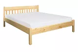Posteľ z masívnej borovice, jednolôžko 120x200cm - Borovica