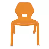 Dětská plastová židlička DIAMOND LITTLE vel. 1 - Oranžová